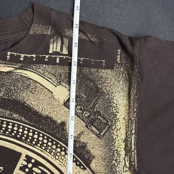 Vintage Obey Shirt Mens M Hi‎ Fidelity DJ Graphic Tee Y2K Rare - Picture 6 of 6